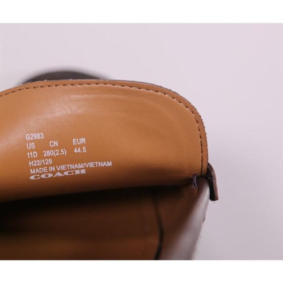 Coach Men's Mott Driver Brown Monogram Loafers Leather US 11 D Eu 44.5 - Picture 11 of 11